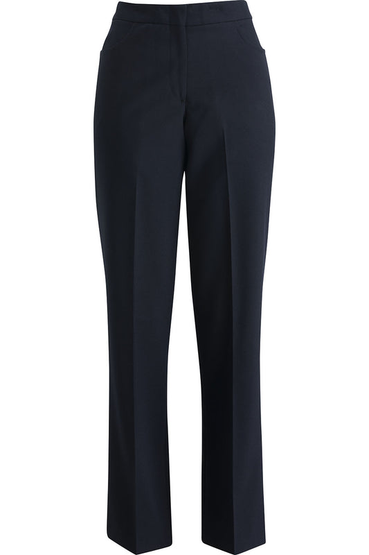 Edwards - Ladies Straight Pant - Poly/Wool Tropical Blend - 8733STR