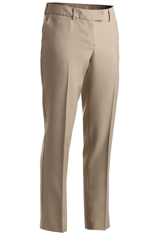 Ladies Intaglio Flat Front Pant - 8760