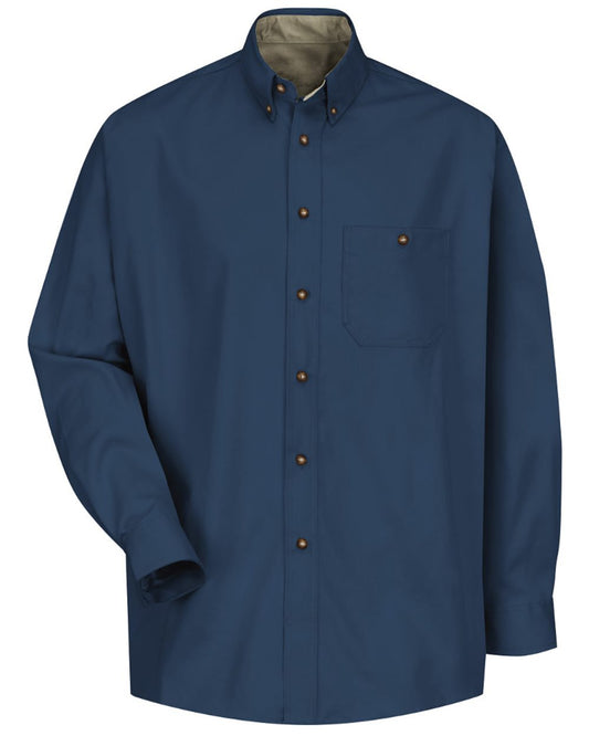 Red Kap Cotton Contrast Dress Shirt - SC74