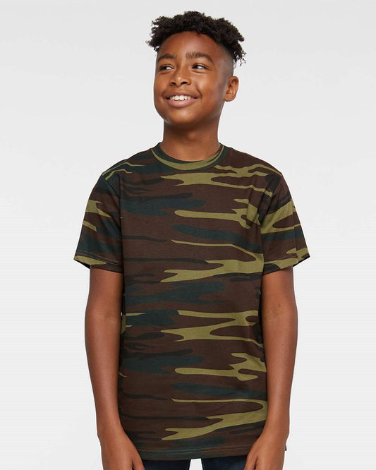 Code Five Youth Camouflage T-Shirt - 2207