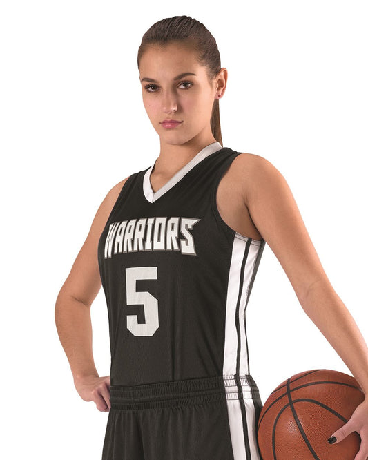 Alleson Athletic Women's Single Ply Basketball Jersey - 538JW
