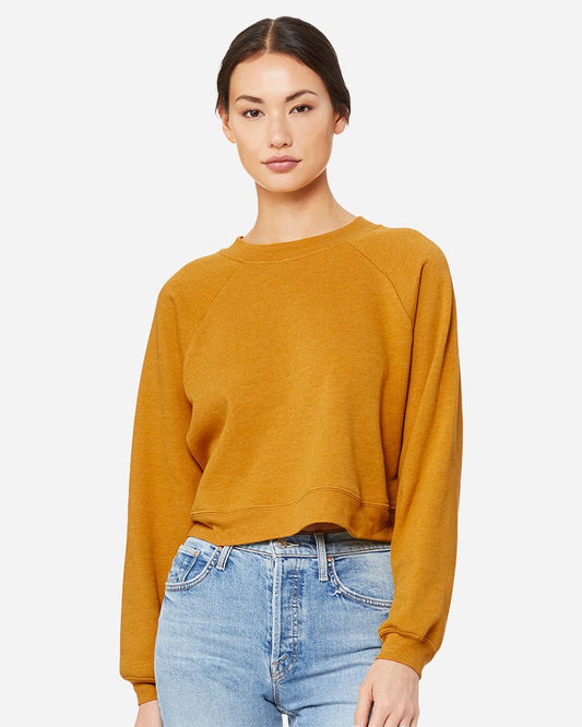 BELLA + CANVAS Women's Raglan Pullover Fleece - 7505
