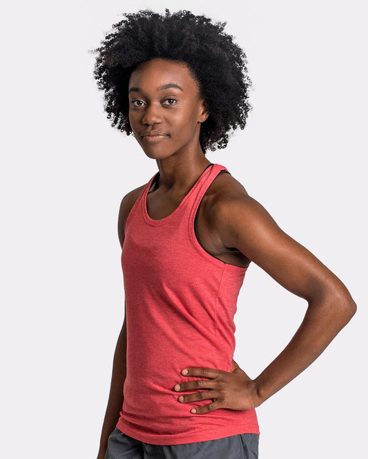Badger Women's Triblend Racerback - 4966