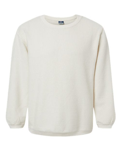 Unisex Corded Crewneck Sweatshirt