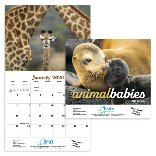 HotLine Products Animal Babies Appointment Calendar  Stapled-890