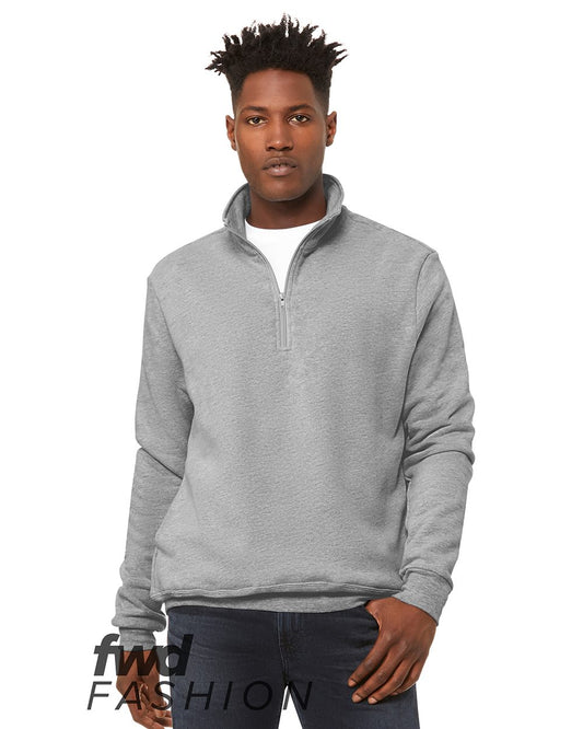 BELLA + CANVAS FWD Fashion Quarter-Zip Pullover Fleece - 3740