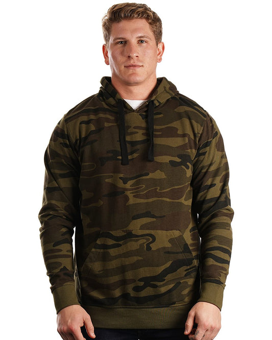 Burnside Enzyme-Washed French Terry Hooded Sweatshirt - 8605