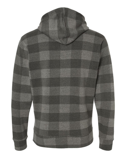 J. America Triblend Fleece Hooded Sweatshirt - 8871