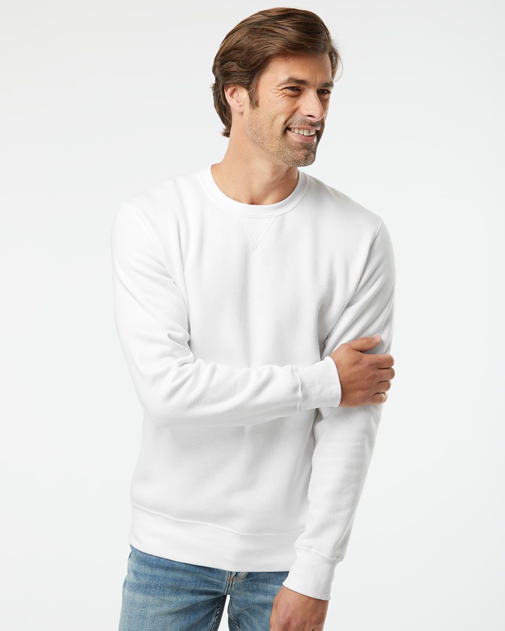 Russell Athletic Cotton Rich Fleece Crewneck - 82RNSM