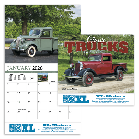 HotLine Products Classic Trucks Appointment Calendar  Stapled-894
