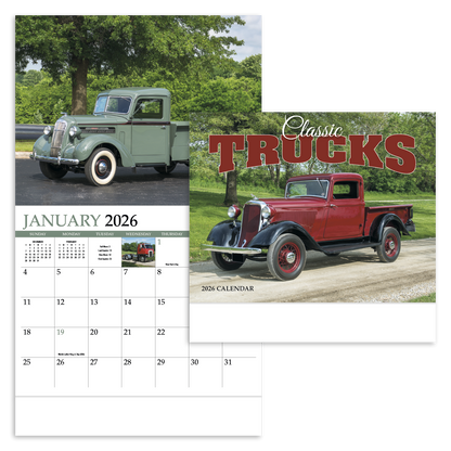 HotLine Products Classic Trucks Appointment Calendar  Stapled-894