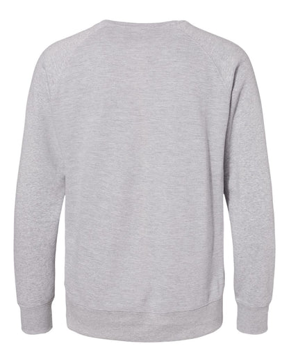 J. America Ripple Fleece Raglan Crewneck Sweatshirt - 8707