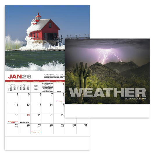 HotLine Products Weather Almanac Appointment Calendar  Stapled-895