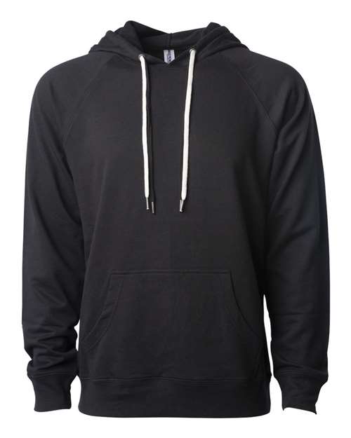 Unisex Icon Lightweight Loopback Terry Hooded Sweatshirt