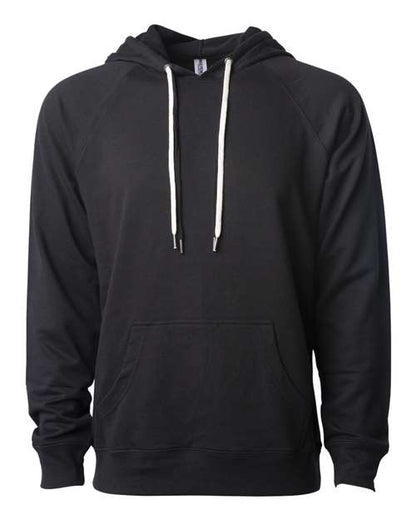 Unisex Icon Lightweight Loopback Terry Hooded Sweatshirt