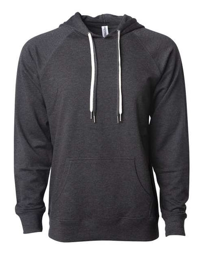 Unisex Icon Lightweight Loopback Terry Hooded Sweatshirt