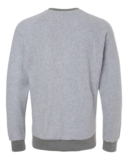 J. America Flip Side Fleece Crewneck Sweatshirt - 8710