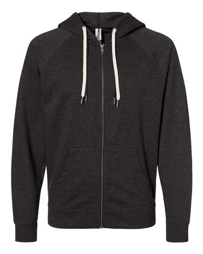 Unisex Icon Lightweight Loopback Terry Full-Zip Hooded Sweatshirt