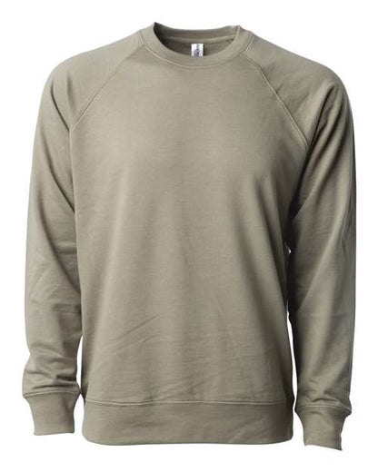 Unisex Icon Lightweight Loopback Terry Crewneck Sweatshirt