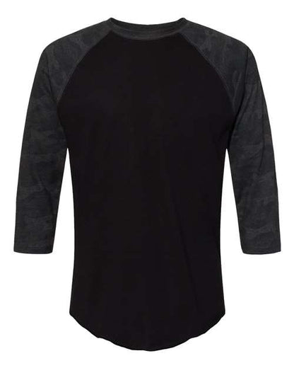 Men's Baseball Fine Jersey Three-Quarter Sleeve Tee