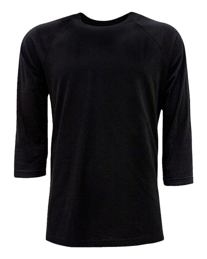 Next Level CVC Three-Quarter Sleeve Raglan T-Shirt - 6251