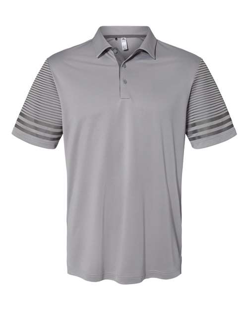 Men's Striped Sleeve Polo