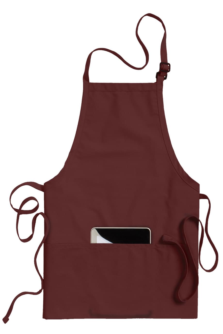 3-Pocket Bib Apron - 9002