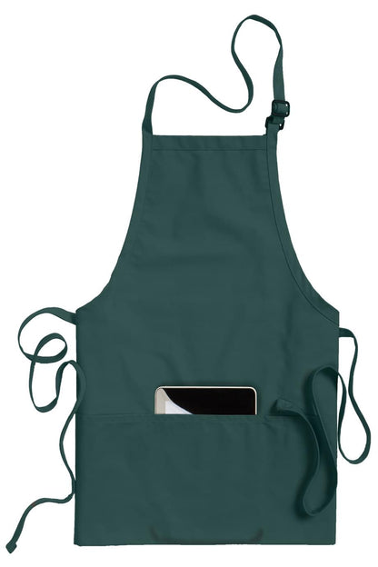 3-Pocket Bib Apron - 9002