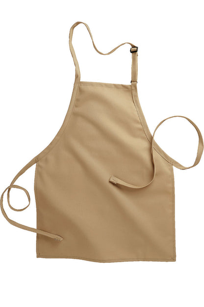 No-Pocket Bib Apron - 9004