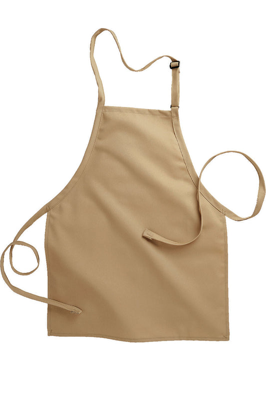 No-Pocket Bib Apron - 9004