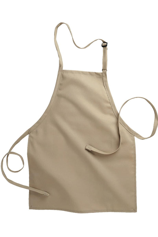 No-Pocket Bib Apron - 9004