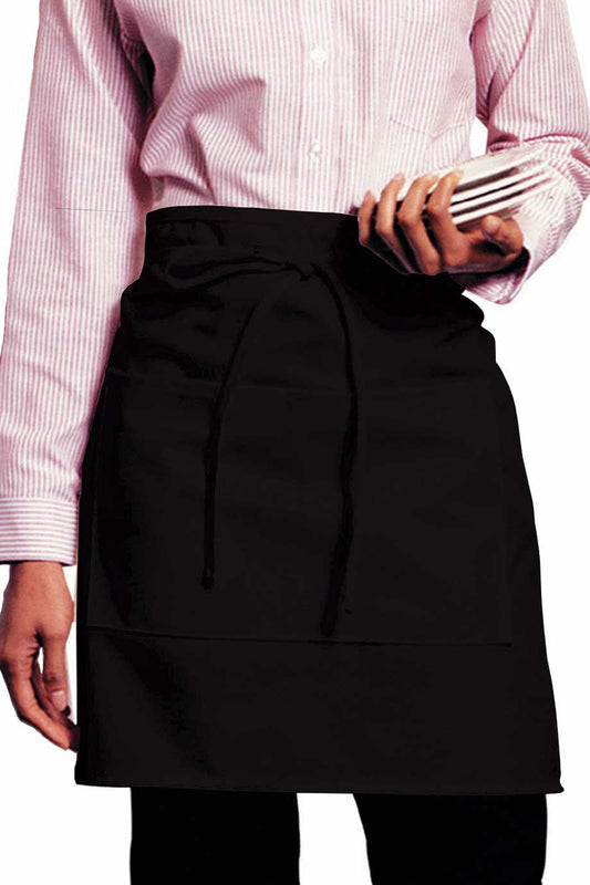 2-Pocket Half Bistro Apron - 9007