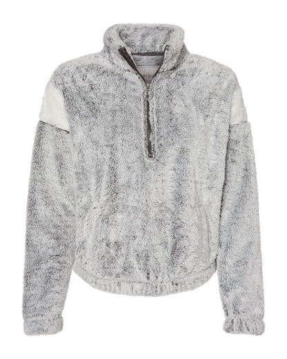 Women's Remy Fuzzy Fleece Quarter-Zip Pullover