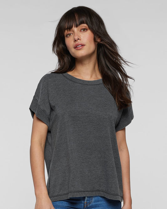 LAT Women's Relaxed Vintage Wash Tee - 3502