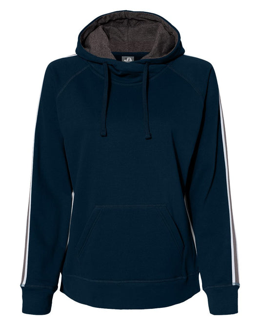 J. America Women's Rival Fleece Hooded Sweatshirt - 8642