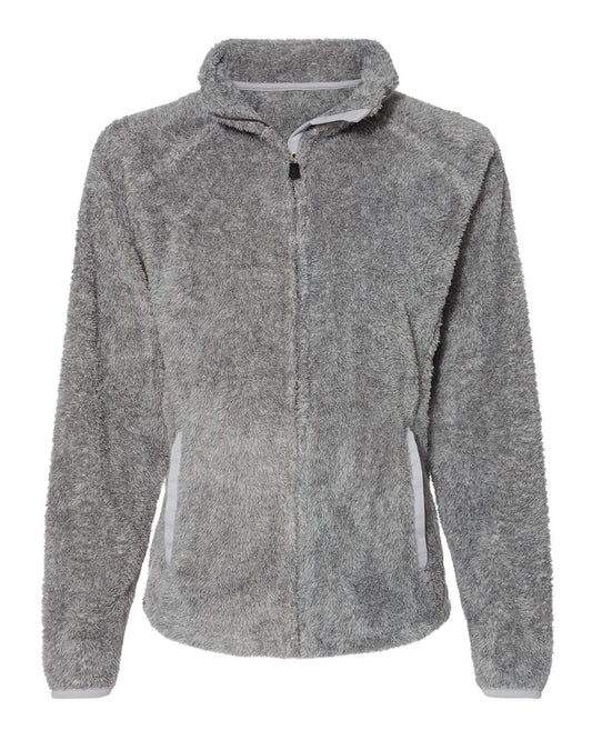 J. America Women's Boundary Shag Frosty Sherpa Full-Zip - 8463