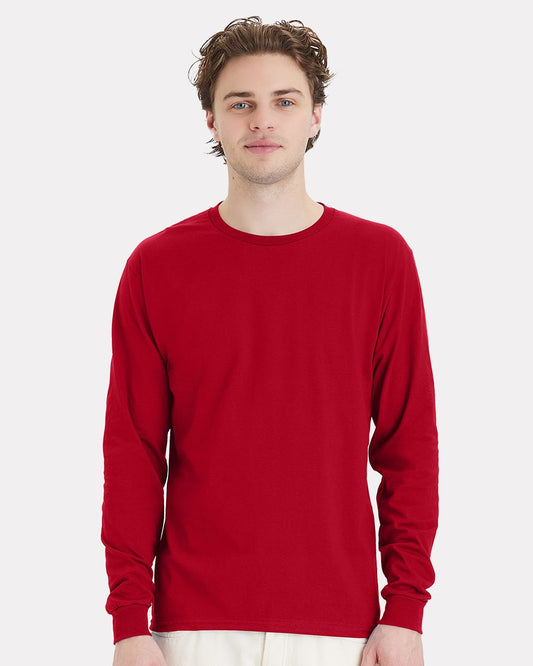 Hanes? Essential-T 100% Cotton Long Sleeve T-Shirt 5286