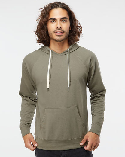 Independent Trading Co. Icon Lightweight Loopback Terry Hooded Sweatshirt - SS1000