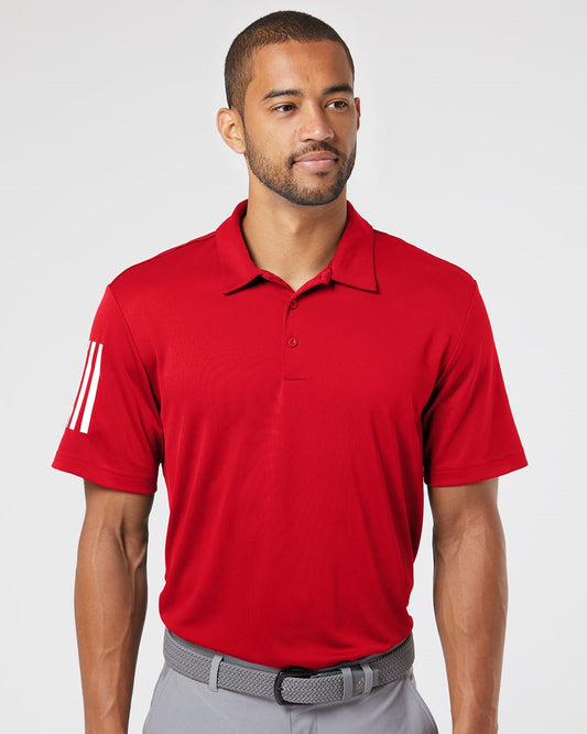 Adidas Floating 3-Stripes Polo - A480