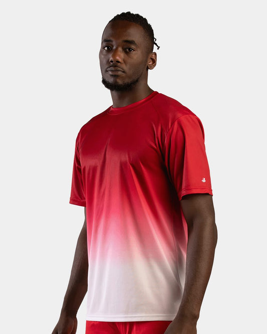 Badger Reverse Ombre T-Shirt - 4209