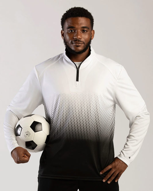 Badger Hex 2.0 Quarter-Zip Pullover - 4222