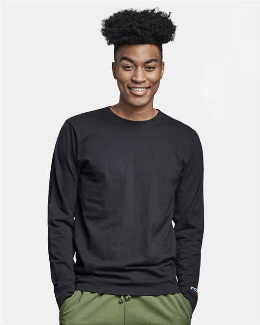 Russell Athletic Combed Ringspun Long Sleeve T-Shirt - 600LRUS