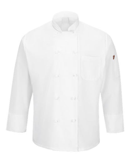 Mimix™ Ten Knot Button Chef Coat with OilBlok