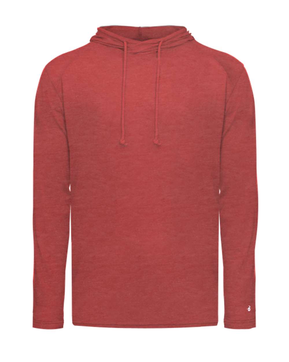 Badger Tri-Blend Surplice Hooded Long Sleeve T-Shirt - 4905