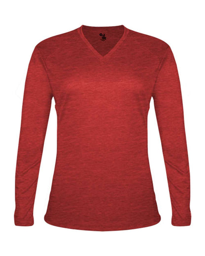 Badger Women's Tri-Blend Long Sleeve T-Shirt - 4964