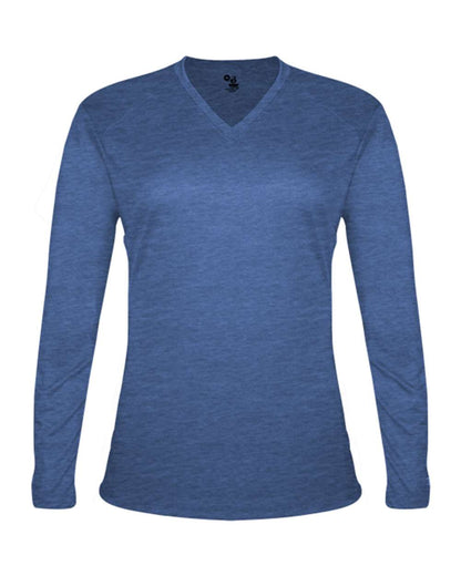 Badger Women's Tri-Blend Long Sleeve T-Shirt - 4964