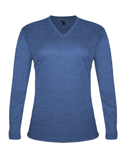 Badger Women's Tri-Blend Long Sleeve T-Shirt - 4964