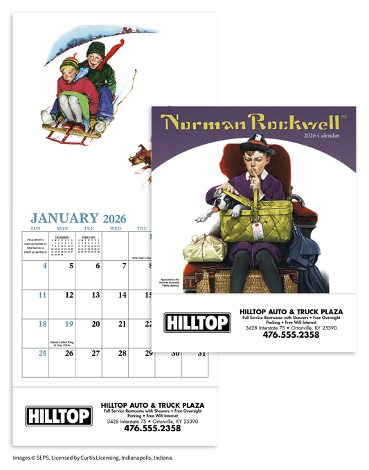 HotLine Products Norman Rockwell Mini Calendar-941