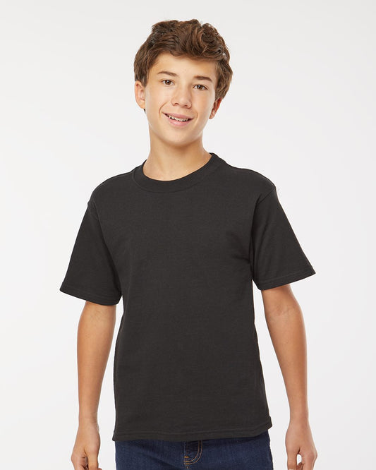 M&O Youth Gold Soft Touch T-Shirt - 4850