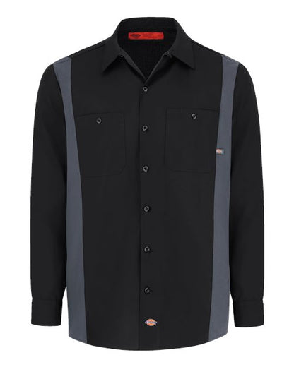 Men's Industrial Colorblocked Long Sleeve Shirt